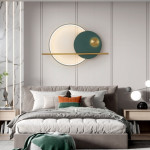 Настенный светодиодный светильник Inodesign Ridn Green 40.6195